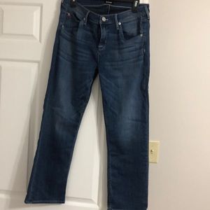 New Hudson Bailee midrise crop baby boot jean